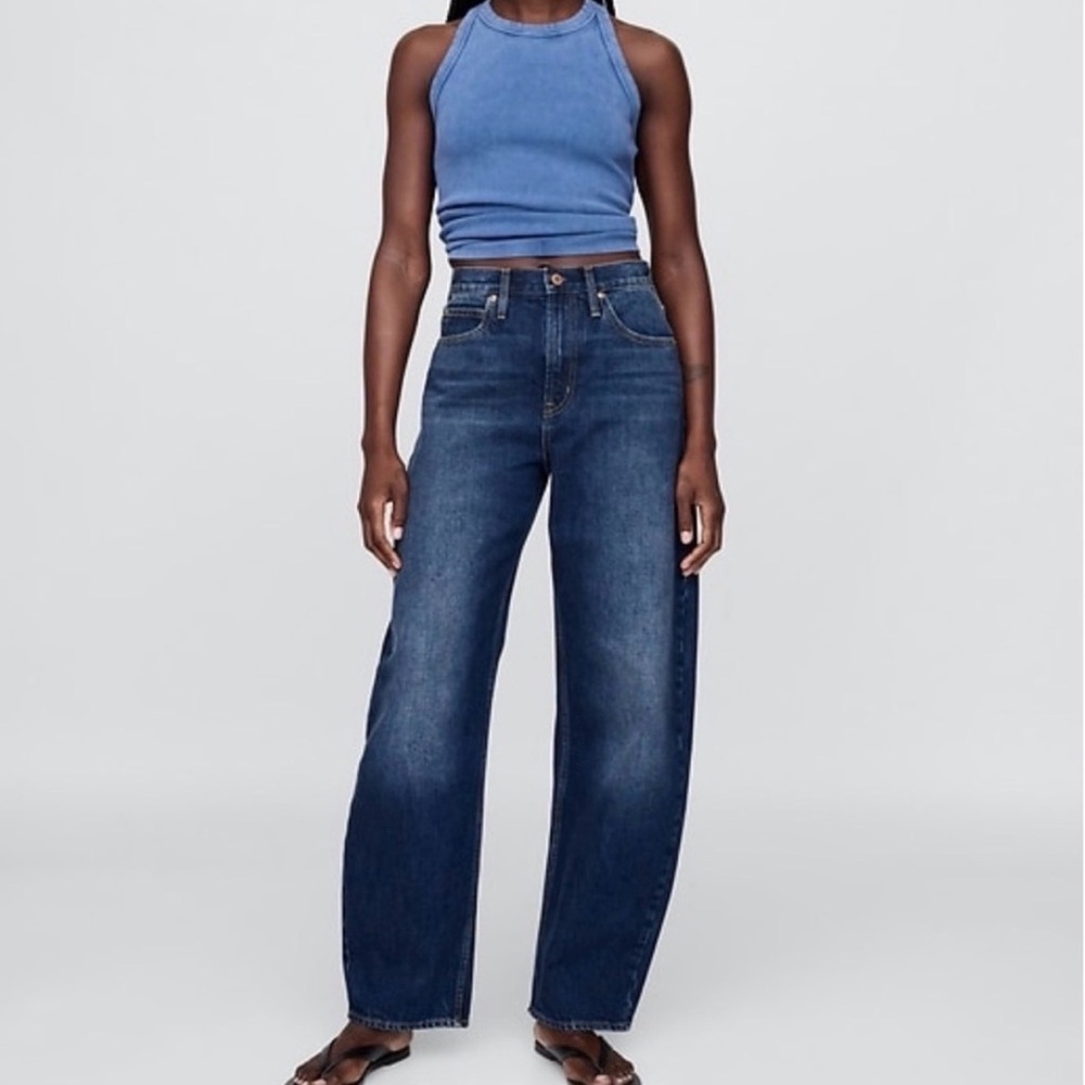 NWT Gap Barrel Jeans